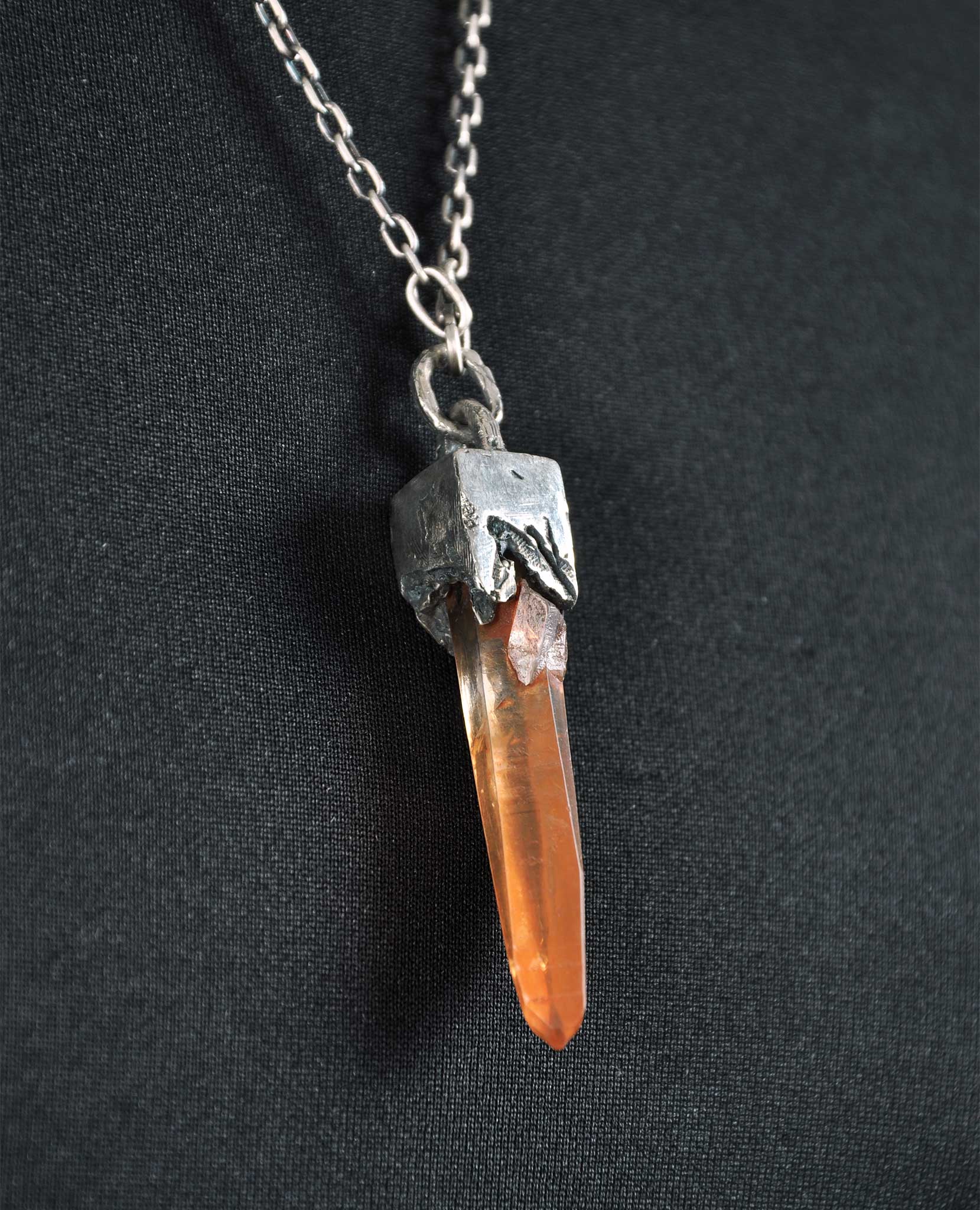 TANGERINE QUARTZ PENDULUM - Image 4