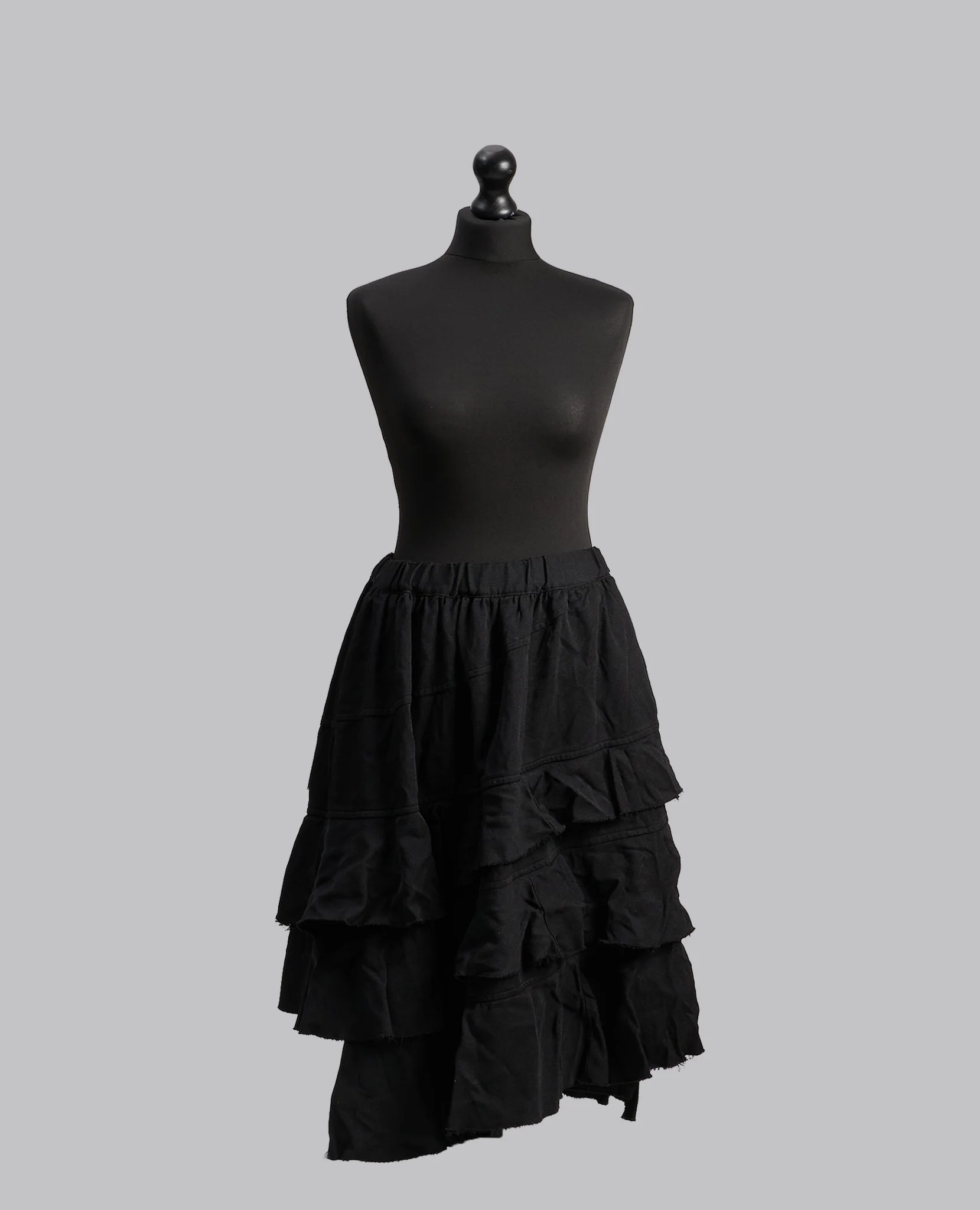 ASYMMETRIC FRILL SKIRT
