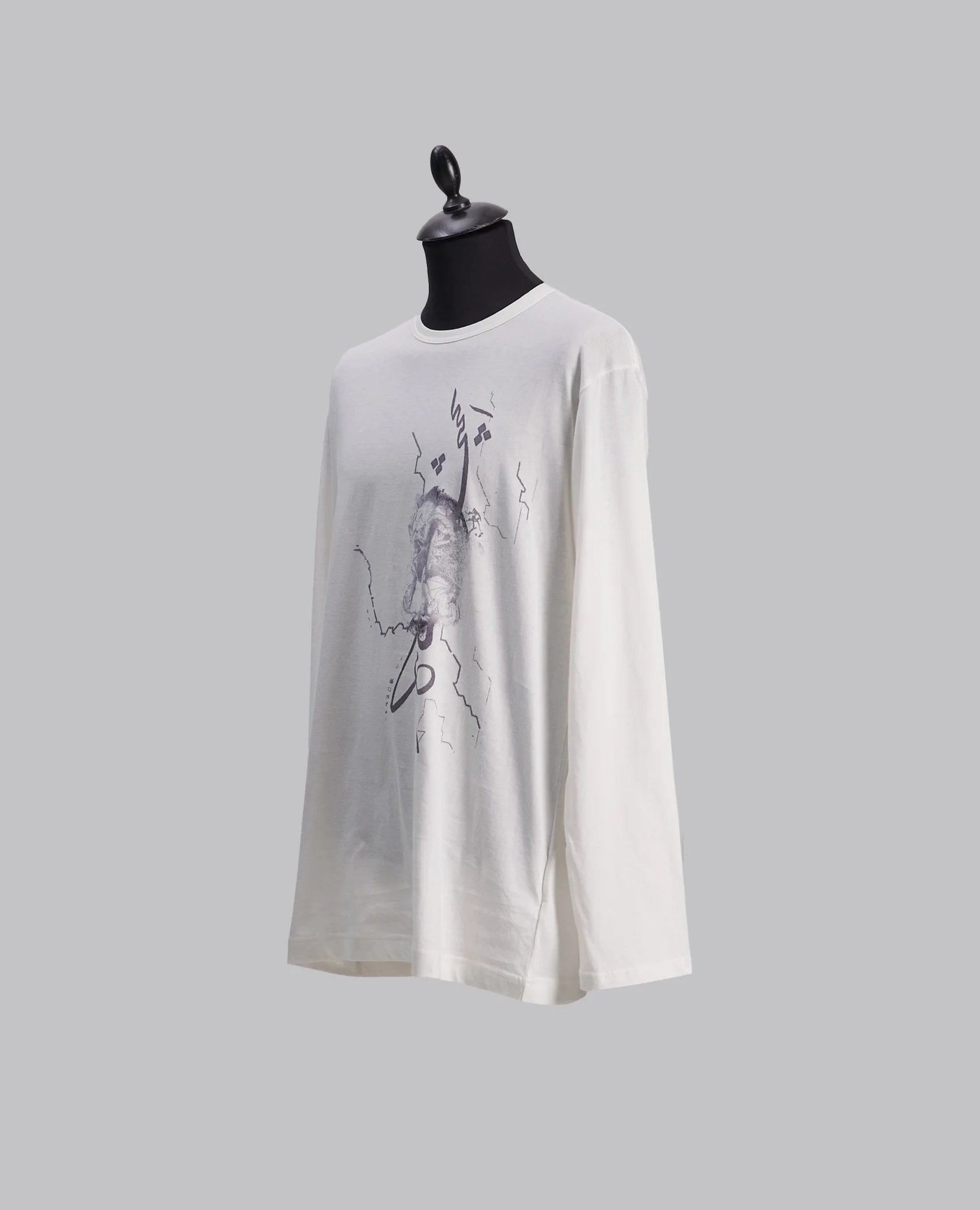 BASIC LONG SLEEVE PRINT T - Image 3