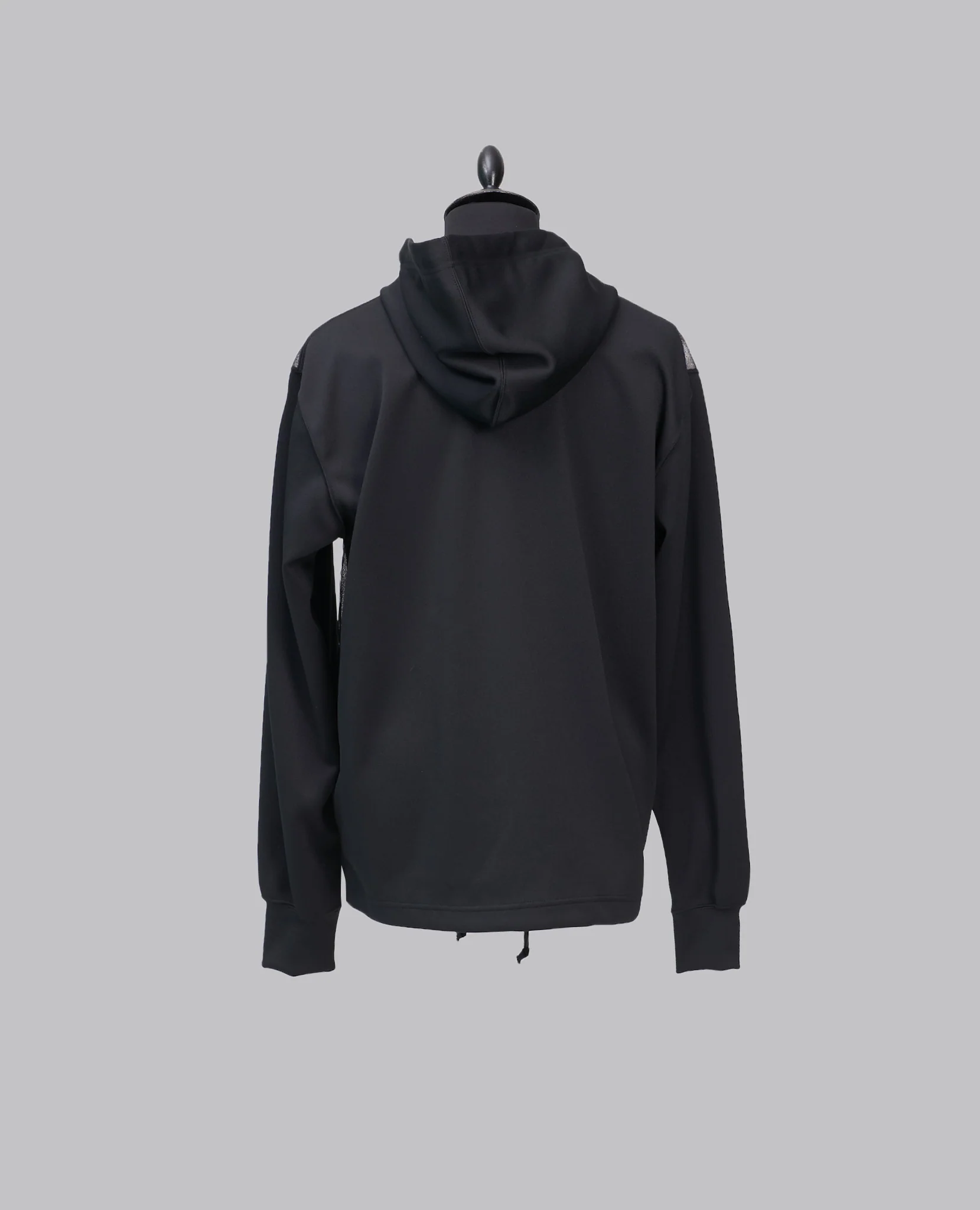 BLACK MESH HOODIE - Image 5