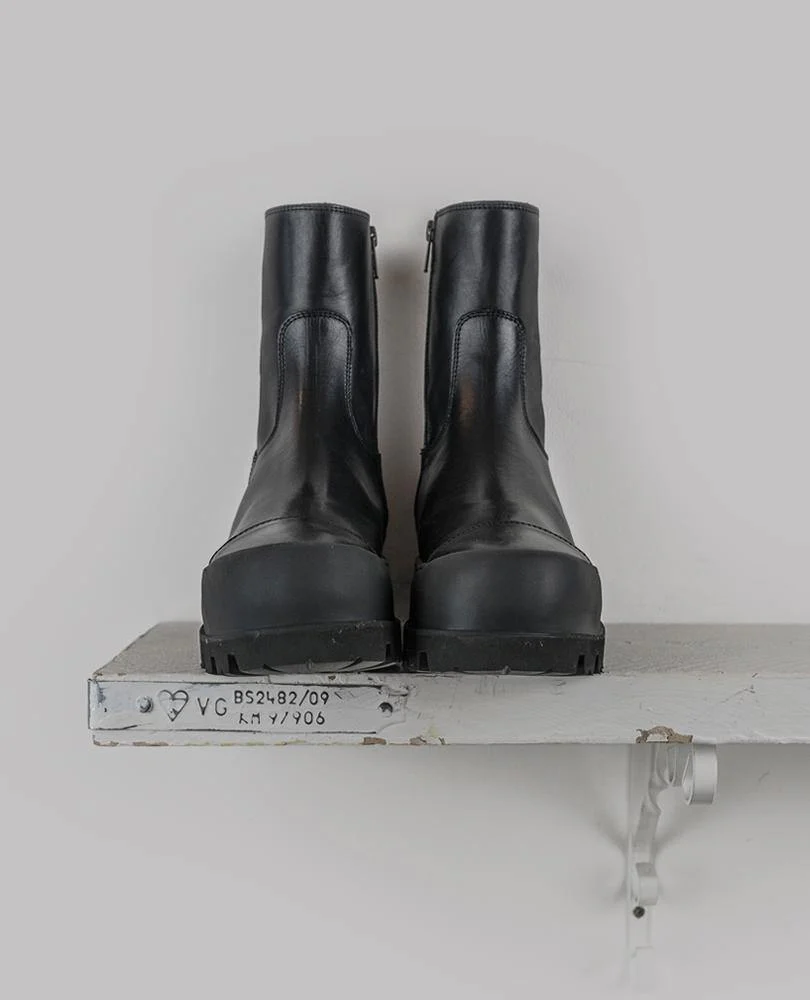 Chunky High-Top Combat Boots - Image 4