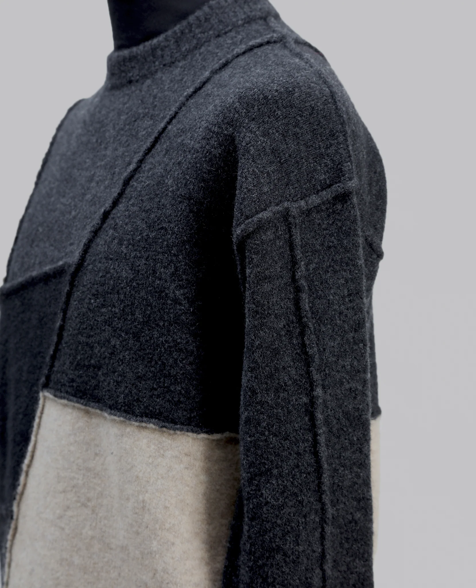 Contrast Panel Knit - Image 6