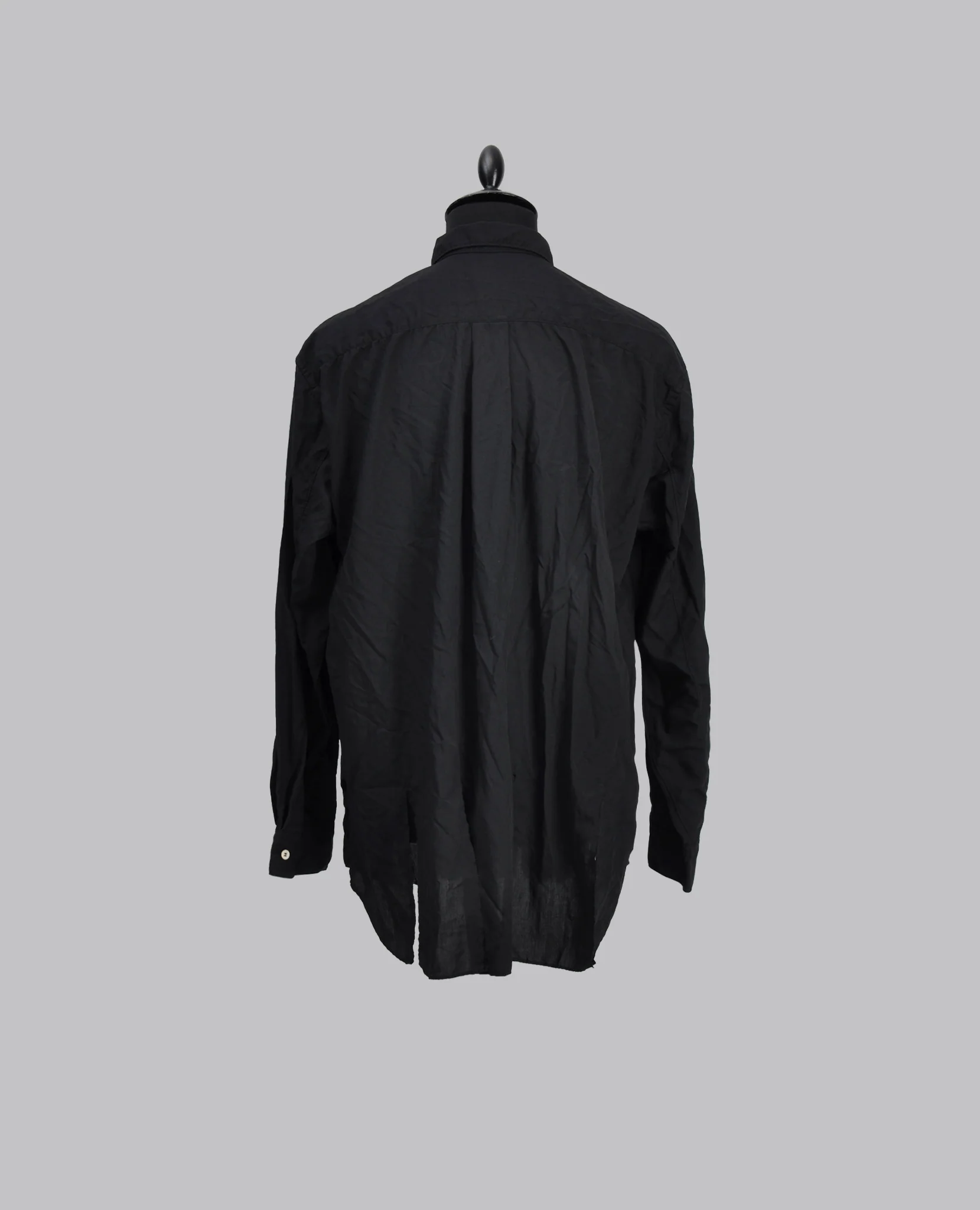 CUT-OUT STAND COLLAR SHIRT - Image 4