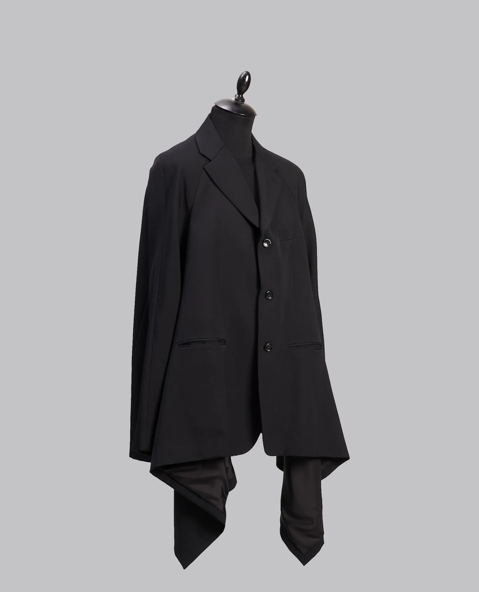 DRAPED HEM BLAZER - Image 2