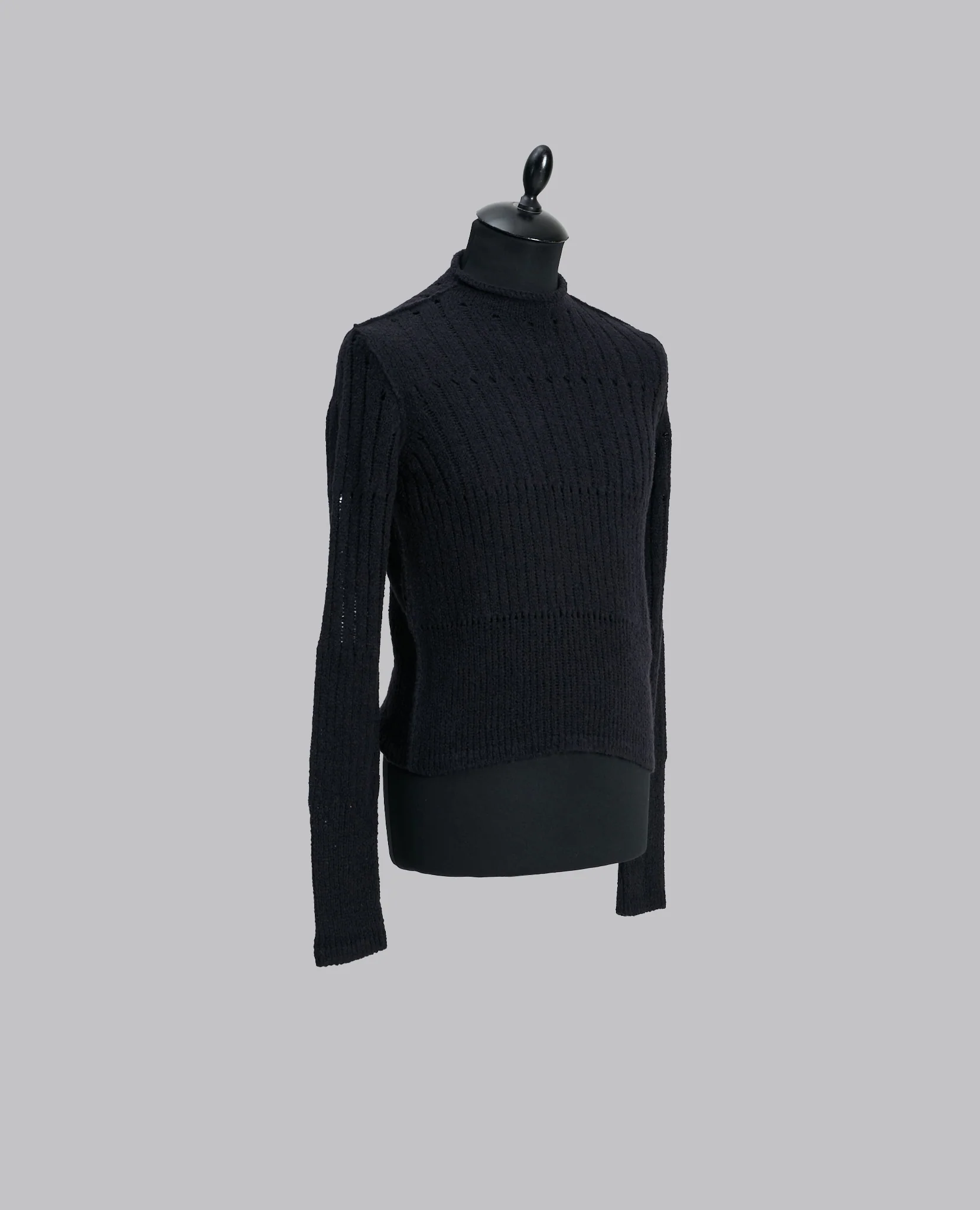 HOLLYWOOD CROPPED BIKER ROUND NECK - Image 3