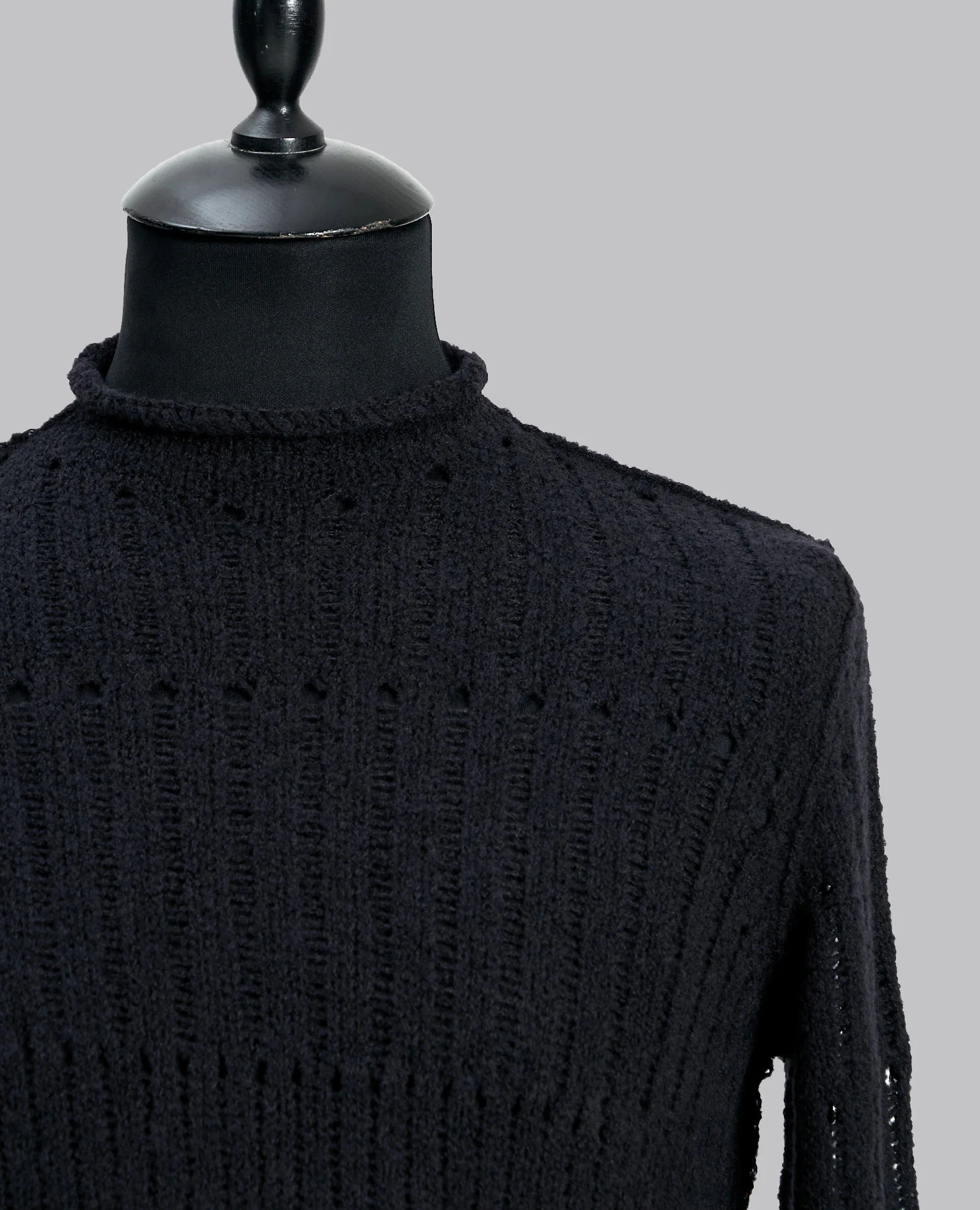 HOLLYWOOD CROPPED BIKER ROUND NECK - Image 8