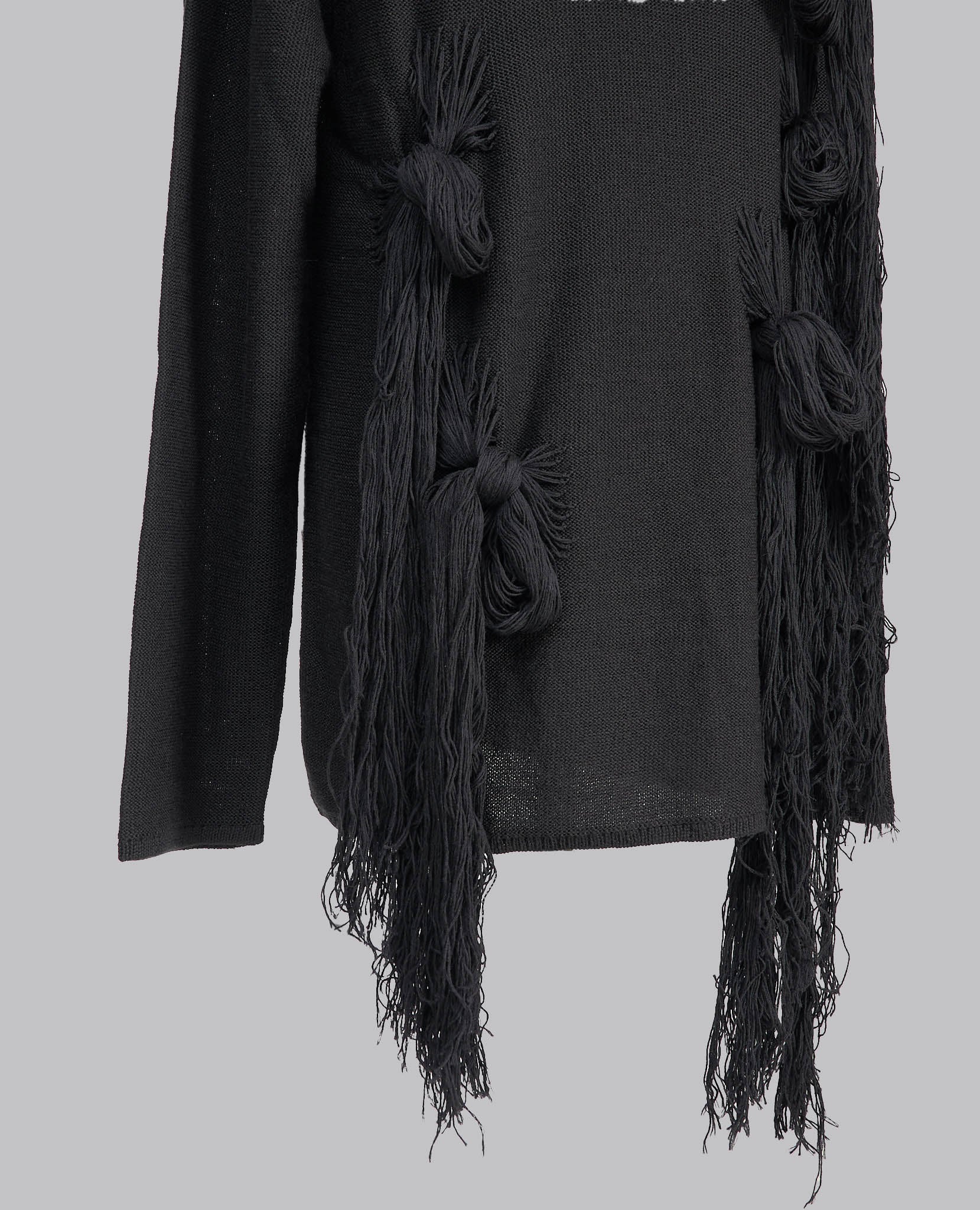 LOOSE KNIT TASSEL TOP - Image 7