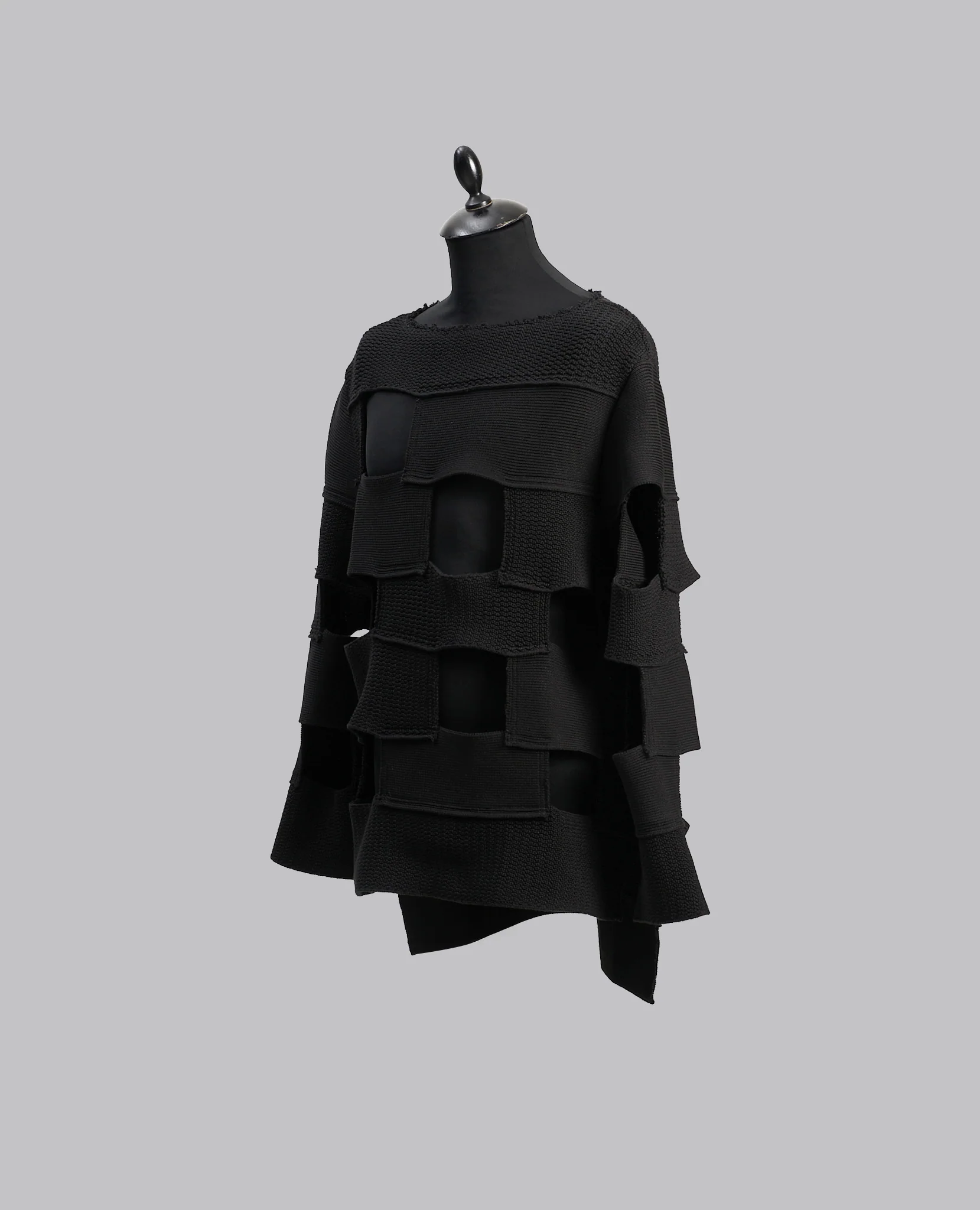 RUNWAY PANEL KNIT SWEATER - Image 3
