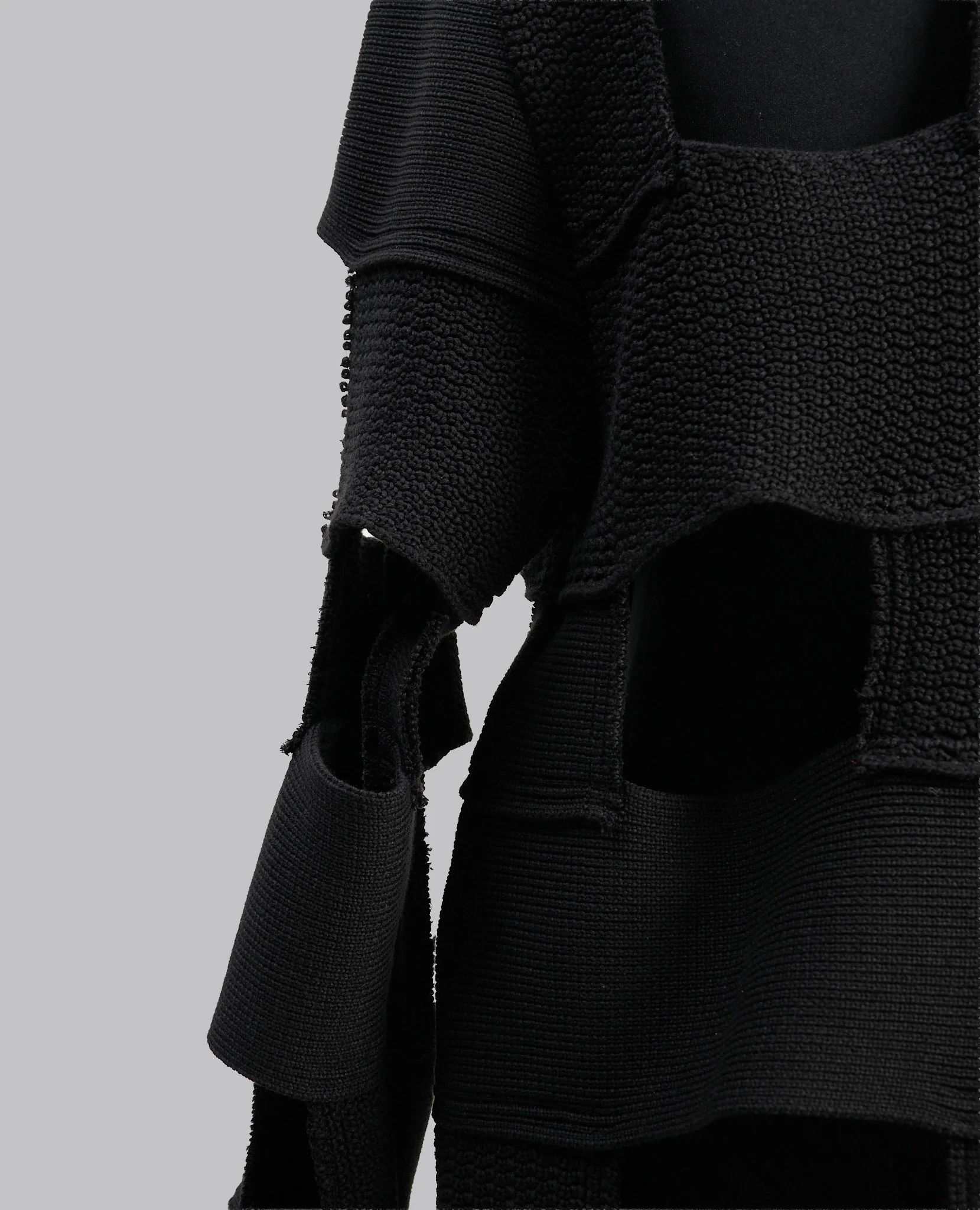 RUNWAY PANEL KNIT SWEATER - Image 5