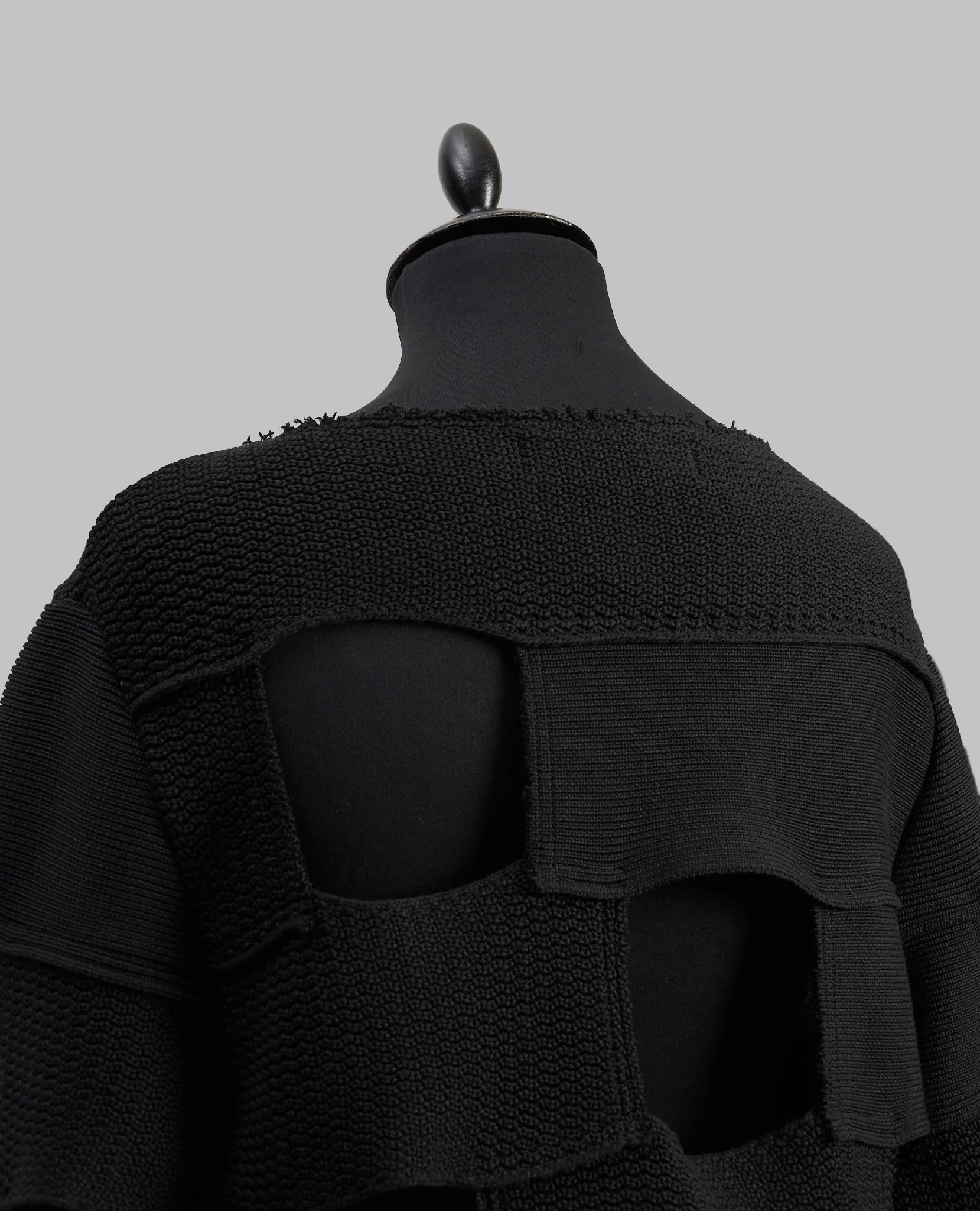 RUNWAY PANEL KNIT SWEATER - Image 7