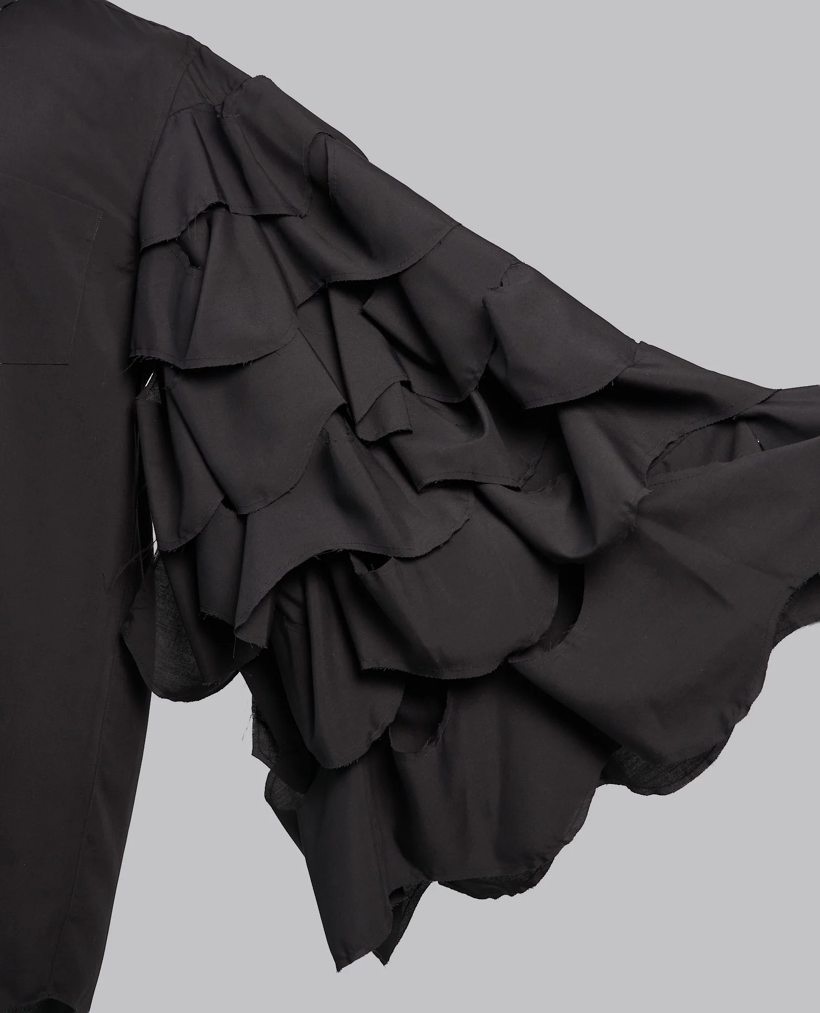 RUFFLED SLEEVES SHIRT - Image 8