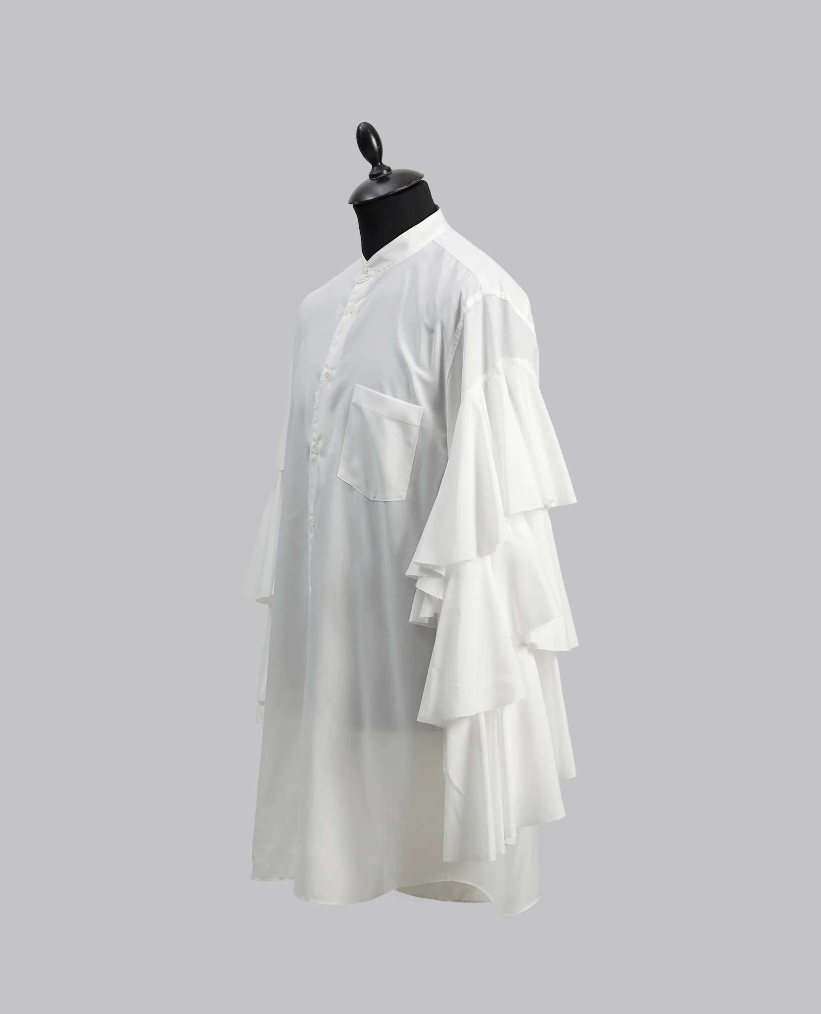 RUFFLED SLEEVE SHIRT - Image 3